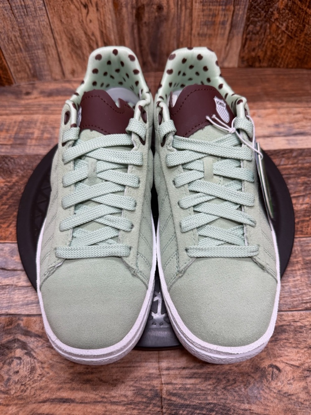 K-Swiss X Girl Scouts K Swiss Thin Mints Court '66 Varsity Low Scout SNEAKERS - Picture 2 of 11